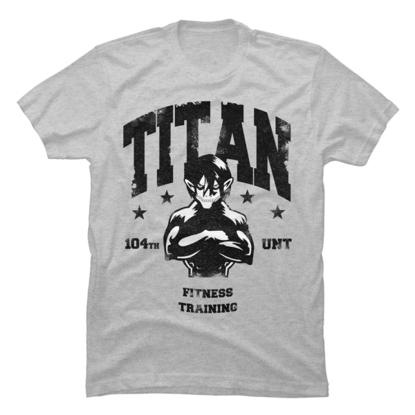 attack on titan workout shirt